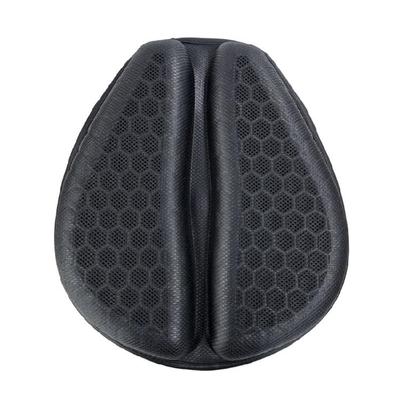 Motorcycle Comfort Gel Seat Cushion Pressure Distribution Sun Protection Water Resistant Pad For Extended Rides