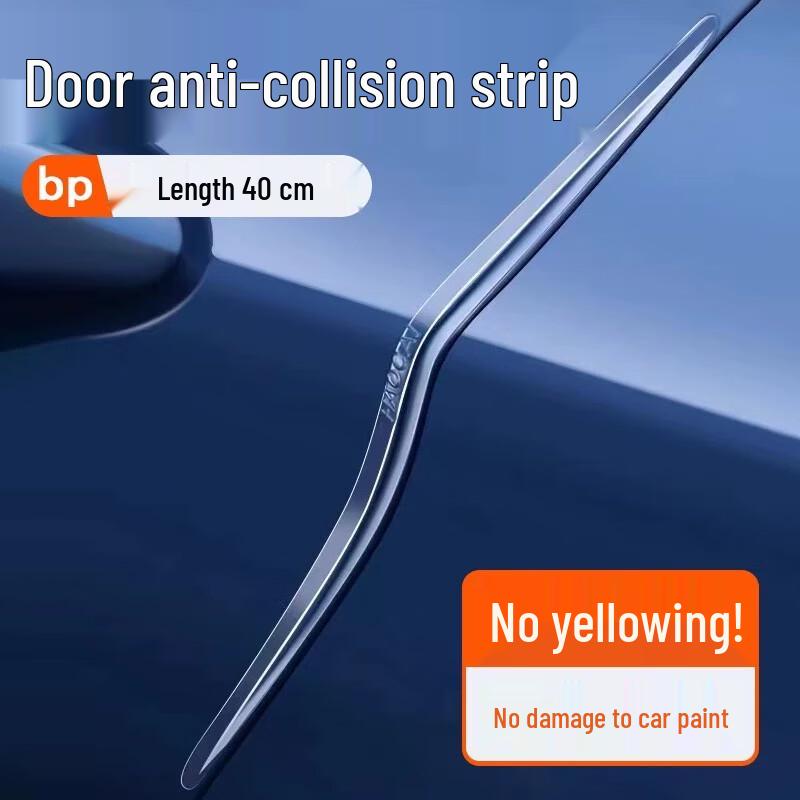 Universal Transparent Car Door Edge Protector Strips прозрачный