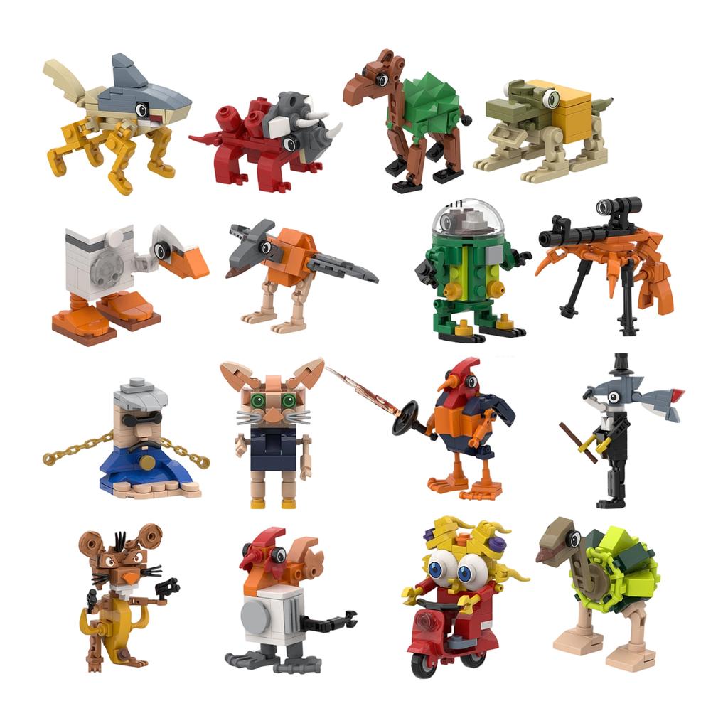 Game Building Block Toy Model