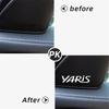 4/10pcs Car Audio Decorate 3D Aluminum Badge Emblem Sticker For Toyota Yaris 2004 2008 2018 Accessories Car-Styling