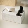 Wabi Sabi Wind Light Luxury Travertine Multifunctional Tissue Box Remote Control Storage Pumping Carton Washing Table Comb Shelf