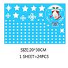 Beautify Static Sticker Home Windows PVC Large Snow Flake Wall Sticker Christmas New Year Party Elk Glass Dress Up Santa