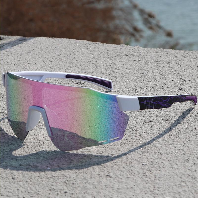 Cycling Outdoor Windproof UV Sunglasses High End Large Frame Sports Shades 9967