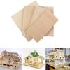 Wooden House Aviation Model Layer Board Sheet Rectangle Wood Basswood Plywood Wooden Plywood Board