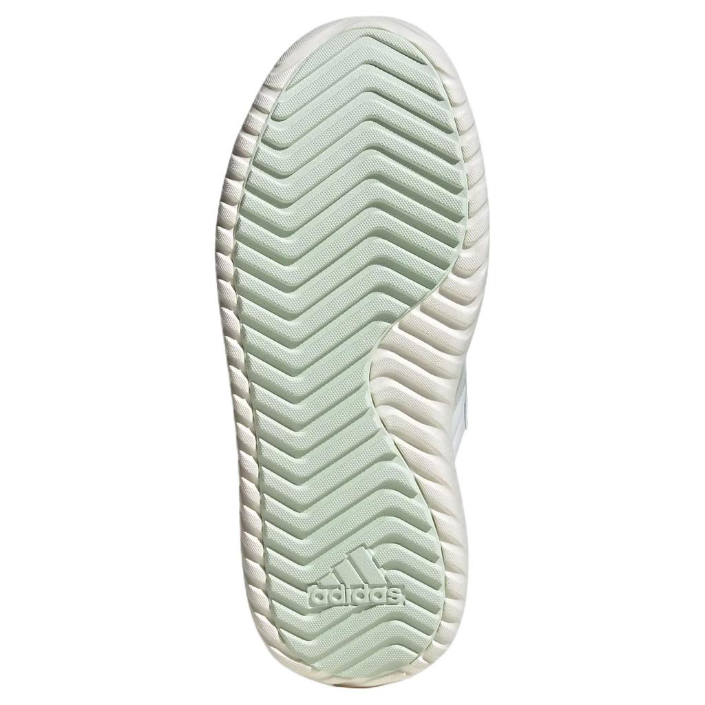 Adidas GRAND COURT PLATFORM Abrasion Resistant Low Top Tennis Shoes Women's Crystal White Sneakers JR0705