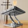 J59 Aluminum Alloy Desktop Stand 360 Degree Rotating Tablet Holder Height Adjustable