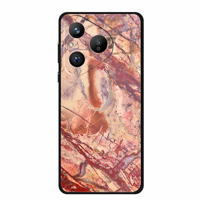 For Huawei Pura 80 5G Case Marble Granite Textured Soft Silicone TPU Phone Case For Pura80 5G Bumper Coque Mica Painted Cover