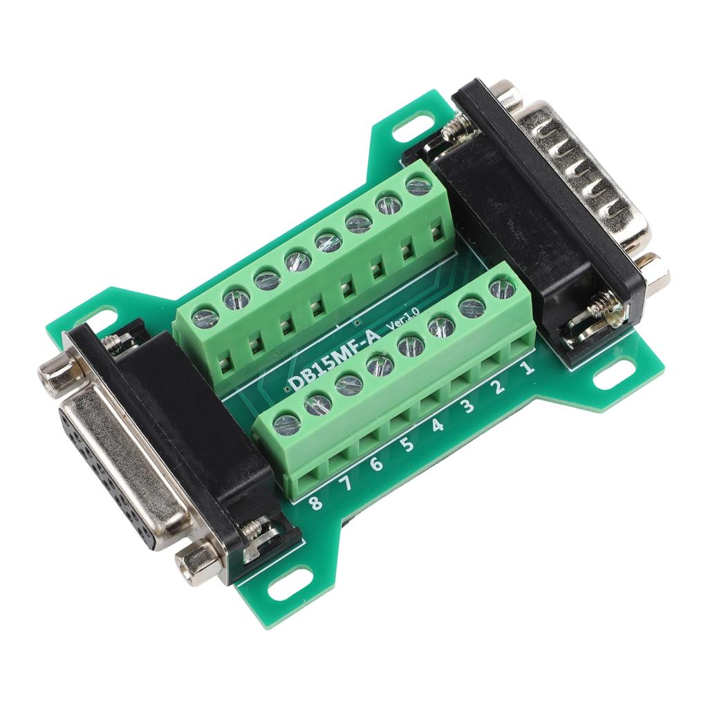 For Electronic Installations As Shown In The Picture DB15 Terminal Block Dual-ended Design One-to-one Pin Mapping