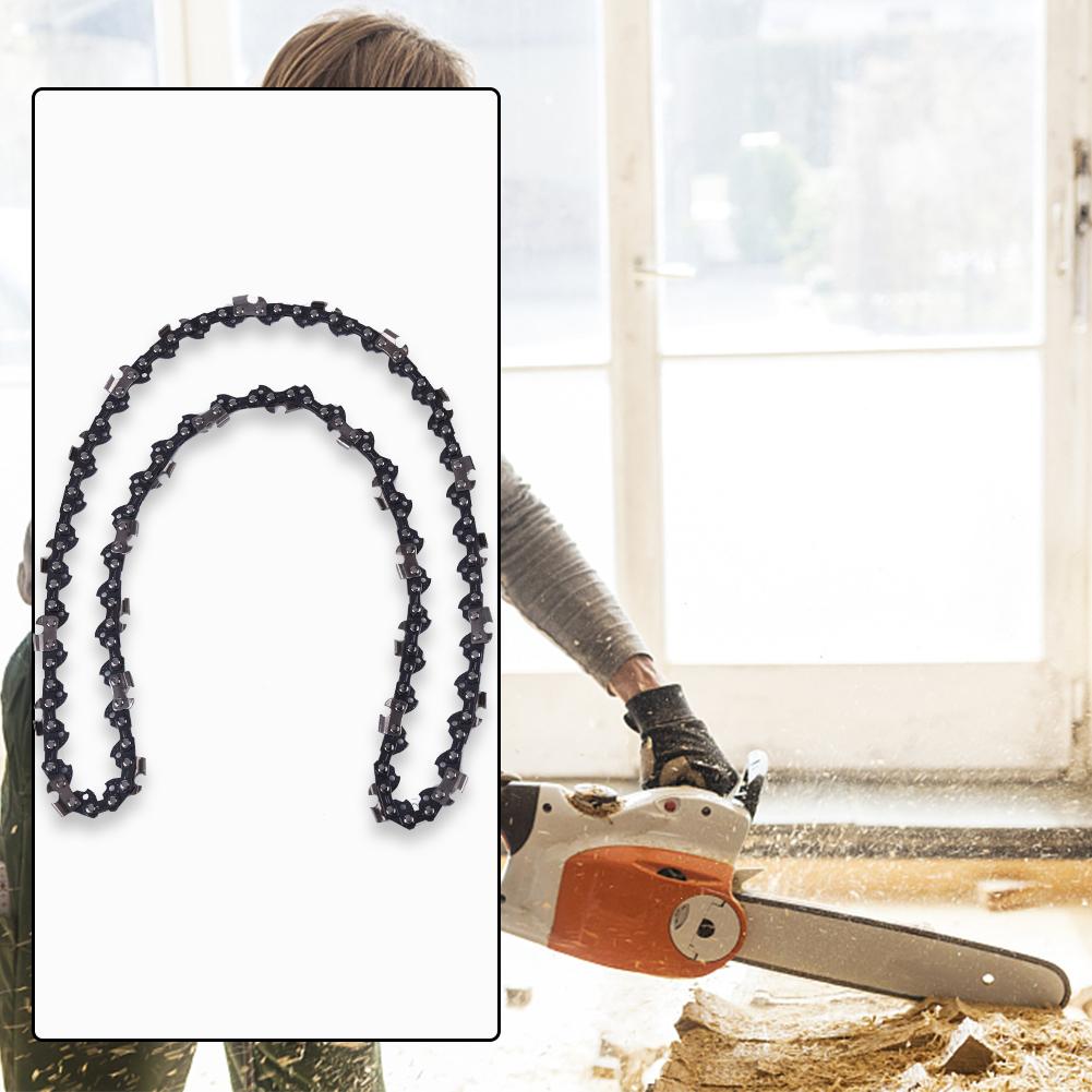 Lanț de ferăstrău cu lanț de schimb pentru metal de 8/12/16 inch, lanț de ferăstrău electric, piese de schimb, accesoriu pentru ferăstrău pentru tăierea crengilor din lemn