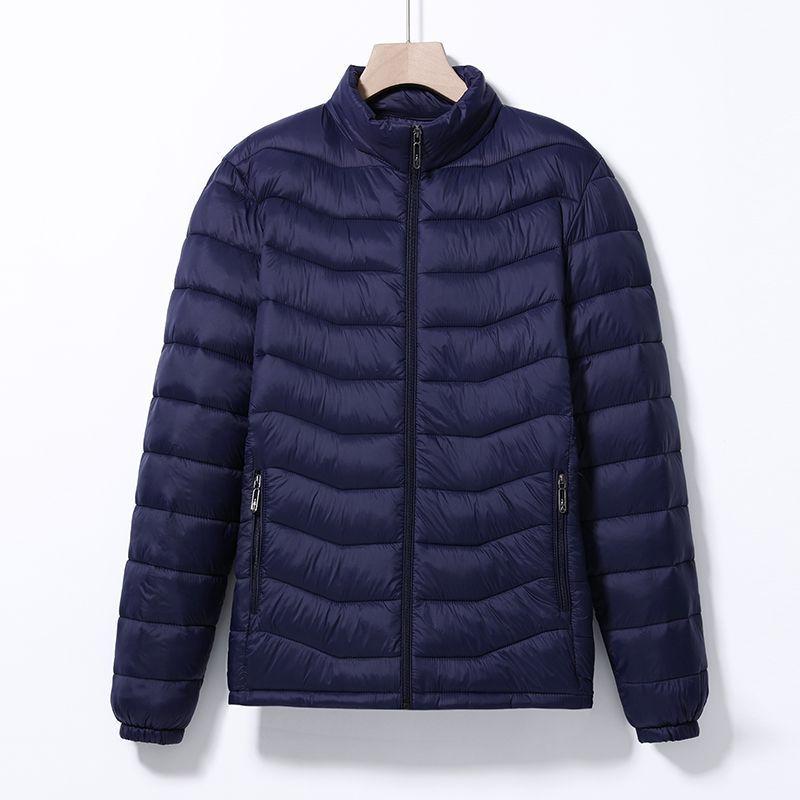 Men's Cotton-padded Clothes, Short, Light and Warm Cotton-padded Jackets, Large-sized Lightweight Outerwear, Autumn and Winter Cotton-padded Clothes