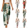 Women's Casual Straight Leg Pants with Elastic Waistband and Pockets for Everyday Wear