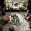 Vintage Raccoon,Round Area Rug,Carpet Rug for Living Room Bedroom Sofa Playroom Decor,Non-slip Floor Mat