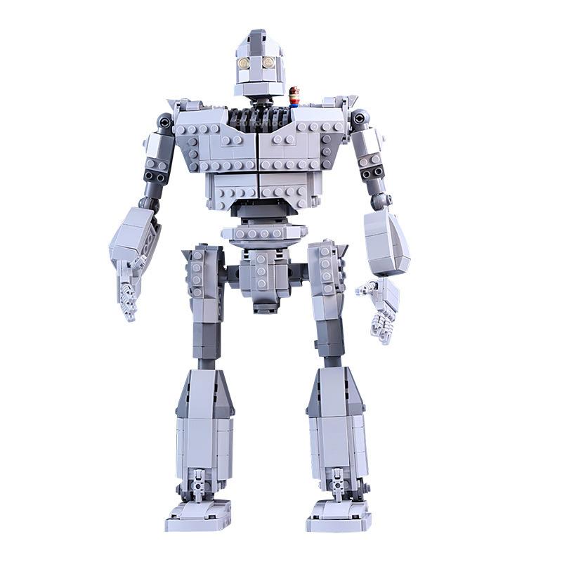Robot Building Blocks Toy Gift - Steel Giant Figure Educational Fun Playset for Kids Collectors