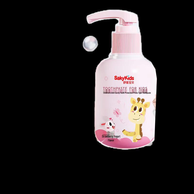 Shuke Kids Strawberry Yogurt Anti-Cavity Toothpaste