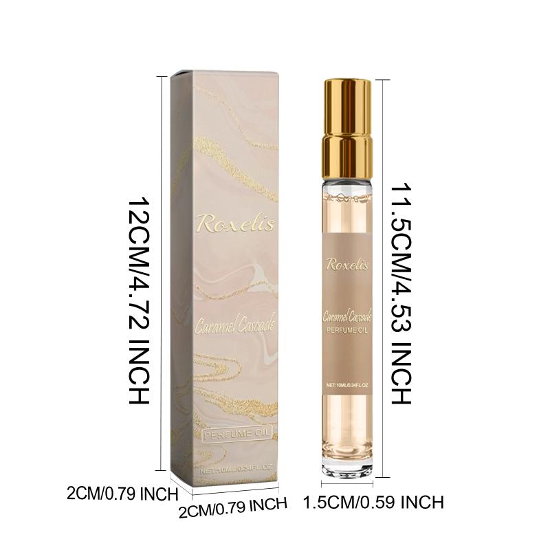 Roxelis Fragrant Caramel Perfume, Lasting Fragrance, Elegant, Natural, Small, Fresh, Mild, Non Pungent