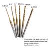 Mini  Twist Drill Bits 10pcs Assorted Size Precisions Mini Drill Bit Set for Intricate Drilling In Wood & Plastic