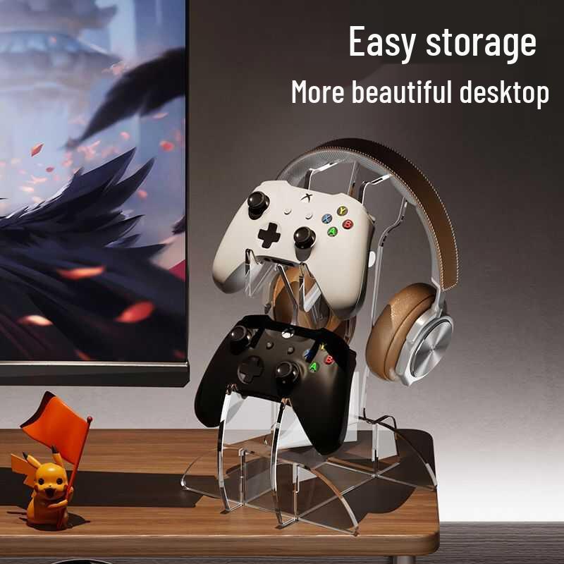 PS4/PS5 Pro Acrylic Game Controller Desktop Stand