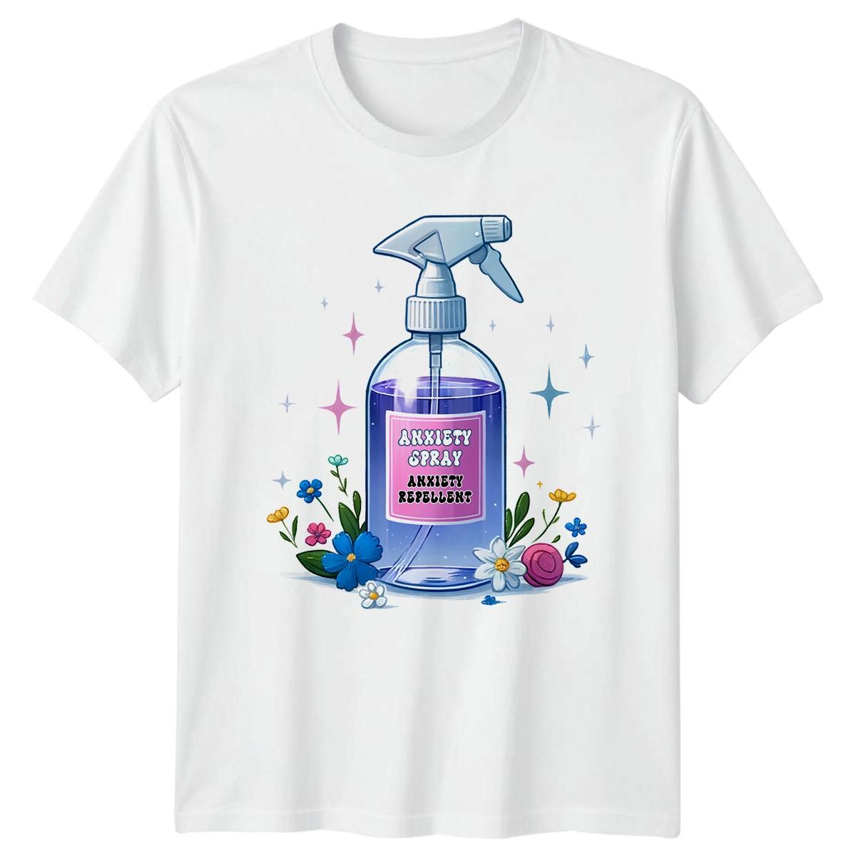 Anxiety Spray Anxiety Repellent T-Shirt Anxiety Awareness Mental Health Birthday M