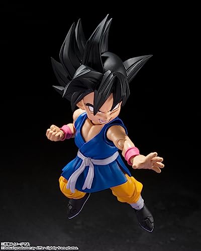 TAMASHII NATIONS SHFiguarts Dragon Ball GT Son Goku -GT- Aprox.. Figura móvel pintada em ABS e PVC de 80 mm
