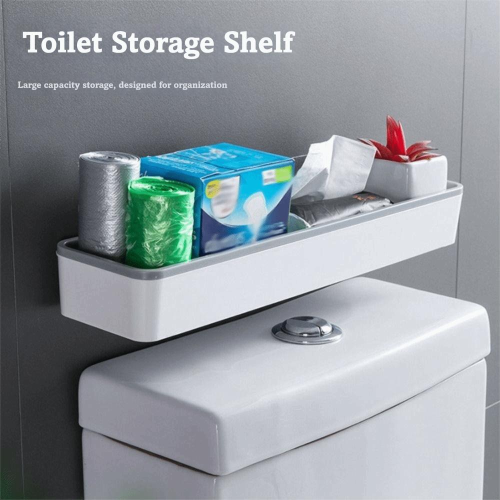 Wall-Mounted Toilet Storage Cabinet Space-Saving Above Toilet Rack Wall Hanging Rack Above Toilet