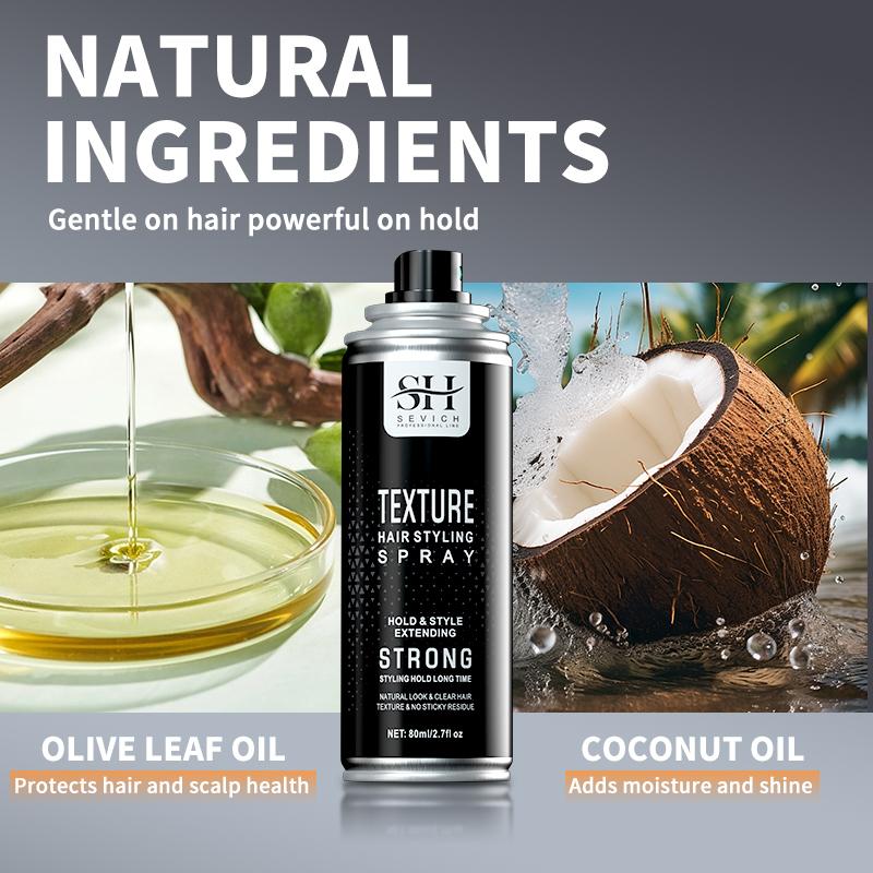 Spray Coiffant Pour Volumiser les Cheveux Fixation Longue Durée Soin Cheveux Ondulés Coiffure Mode Facile Soin Cheveux Volumineux