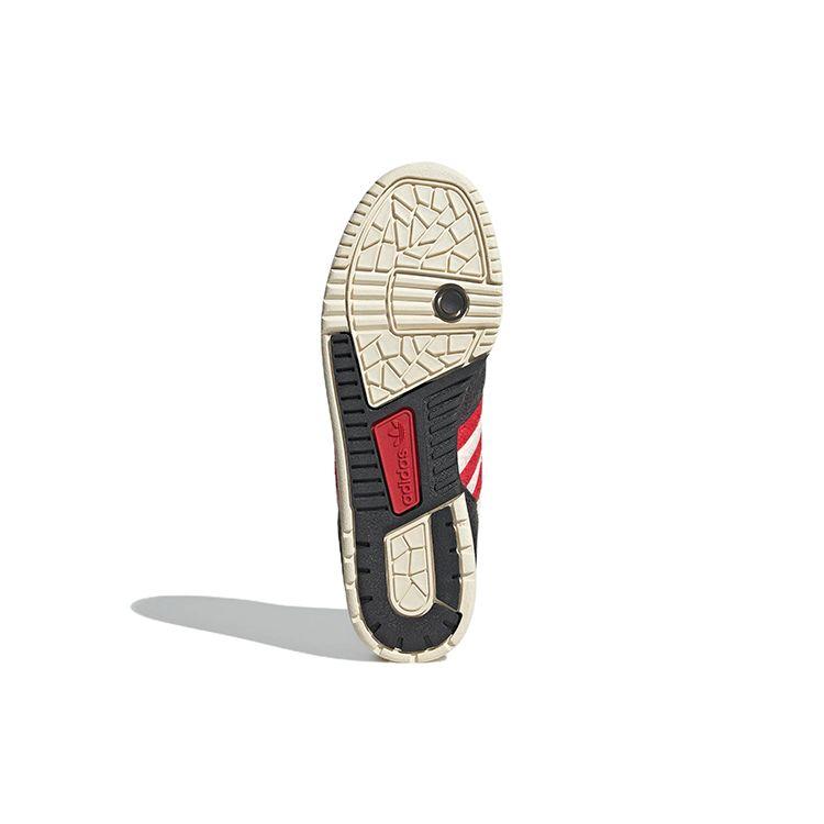 Adidas Originals Rivalry Low Casual Low-Top Sneakers Unisex Sneakers Black White Red HR0464