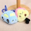 Creative House And Car Plush Keychain With Pp Cotton Filling For Girls Bag Decor