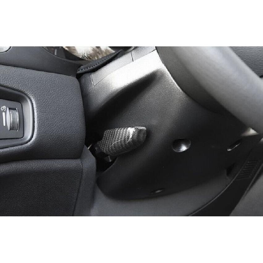 For Jeep Compass 17-2021 Carbon Fiber Steering Wheel Height Control Cover Trim