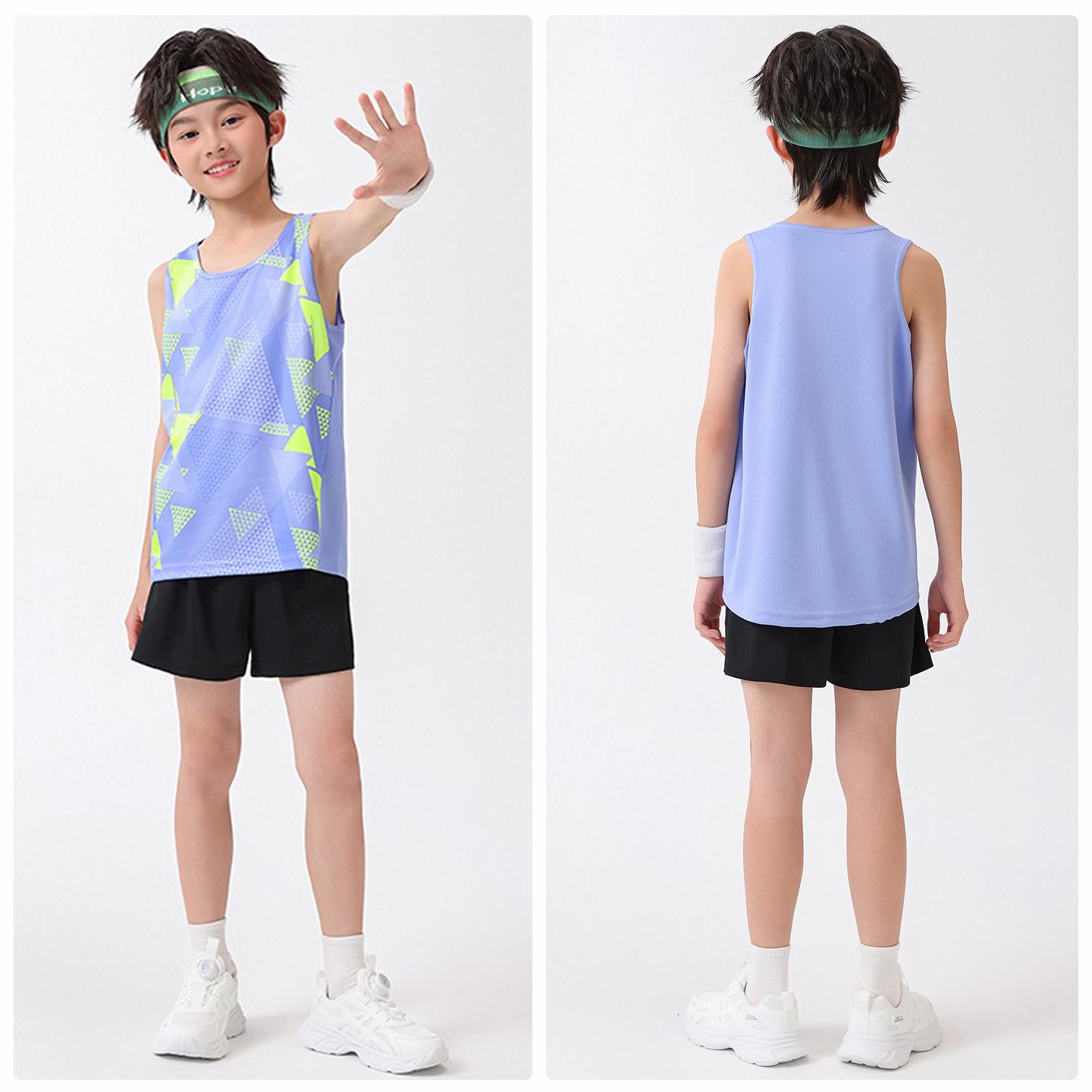 

Men s Quick-Dry Track and Field Training Set: Marathon Running Vest & Shorts XXS
