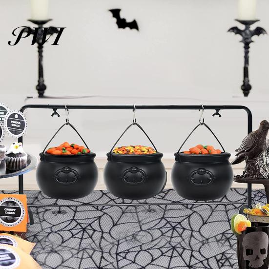 Candy Bucket Holder Large Wizard Witch Cauldron Decoration Prop Halloween Irish Table Centerpieces Parties Decorations