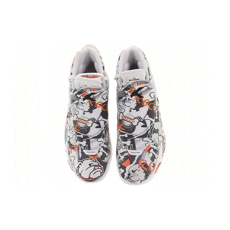 Anta KT5 Rocco Men Sneakers Grey White Black 112011101X-18