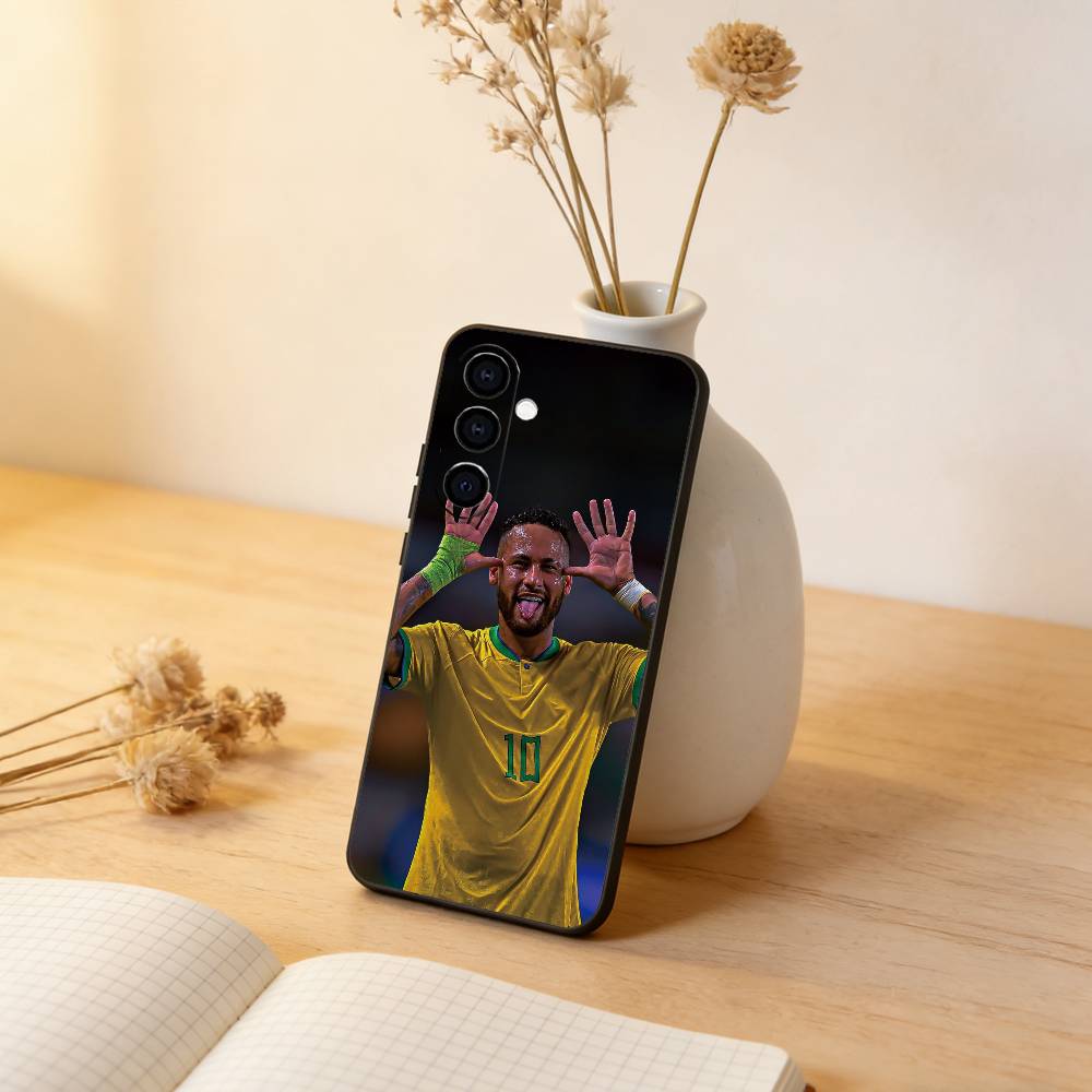 Football Star 10 N-Neymar  Phone Case For Samsung Galaxy A73,A72,A71,A70,A53,A52,A51,Others Soft Black Cover