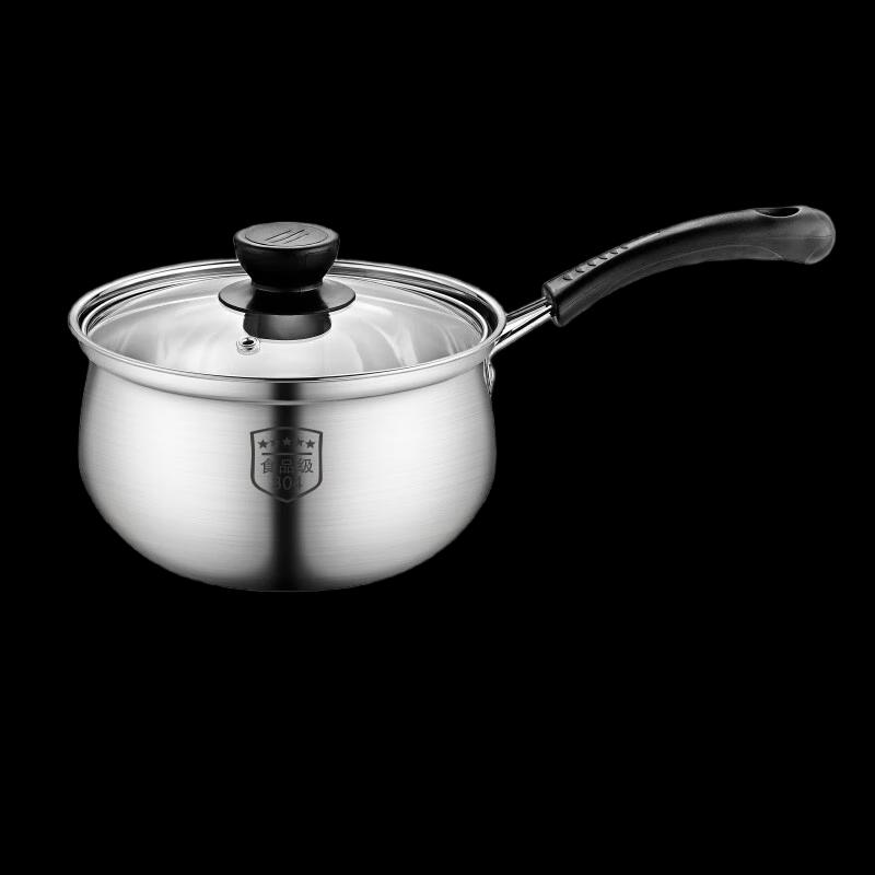 Linpan 304 Stainless Steel Non-stick Milk Pot with Steamer