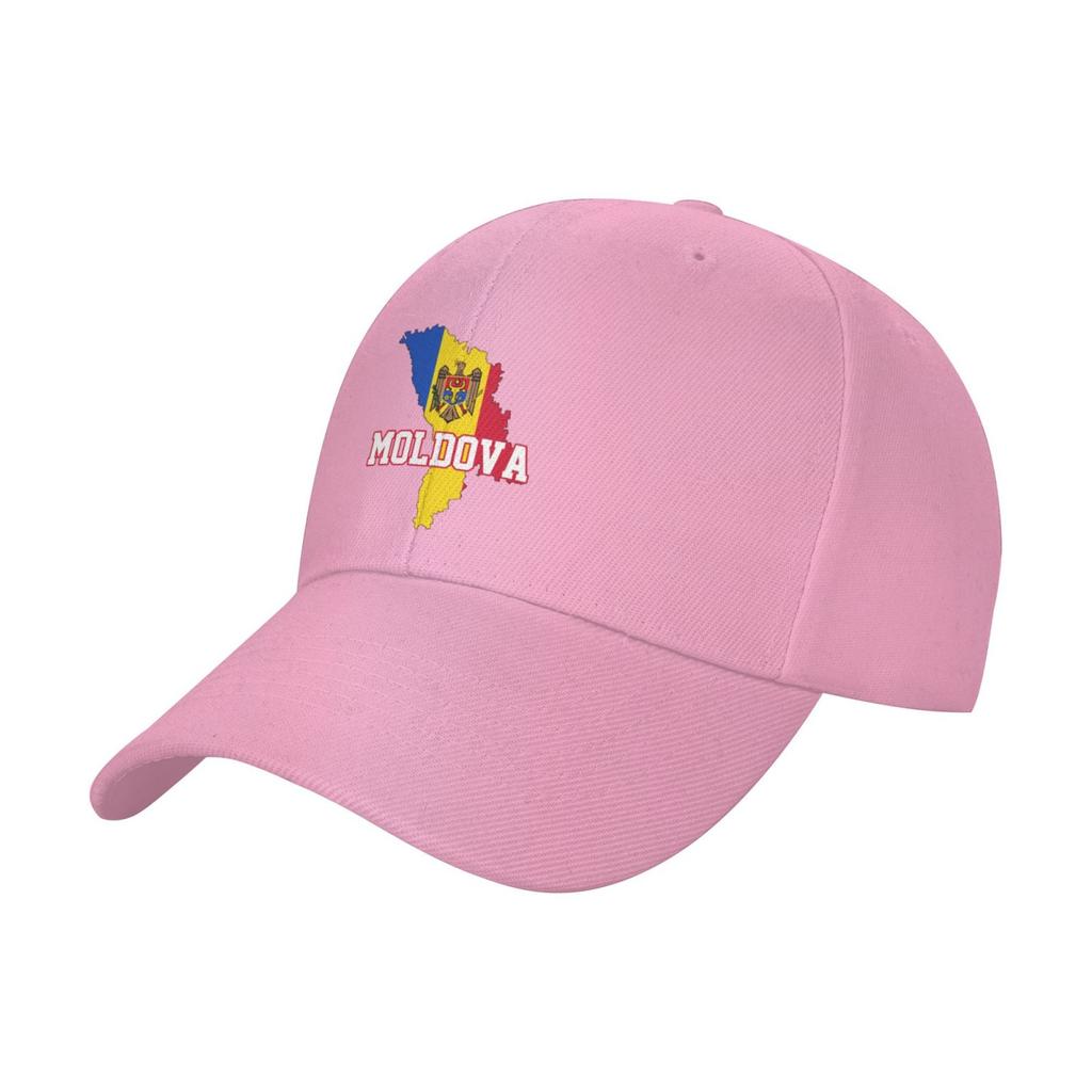 Baseball Cap Moldova Flag Cool Moldavian Fans Wild Sun Shade Peaked Adjustable Outdoor Caps for Unisex Women