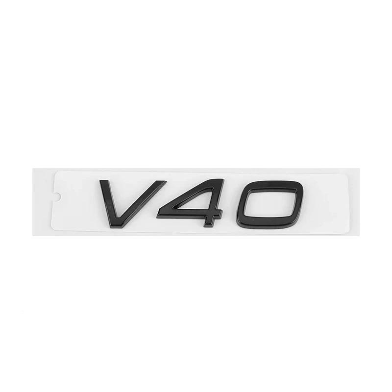 1PCS Car R DESIGN Emblem Badge 3D ABS Letter Sticker for Volvo XC60 XC90 XC40 V40 S60 S90 Auto Trunk Fender Exterior Accessories