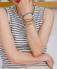 Wakami Summer Morning Earth 0604-50 Knot Bracelet