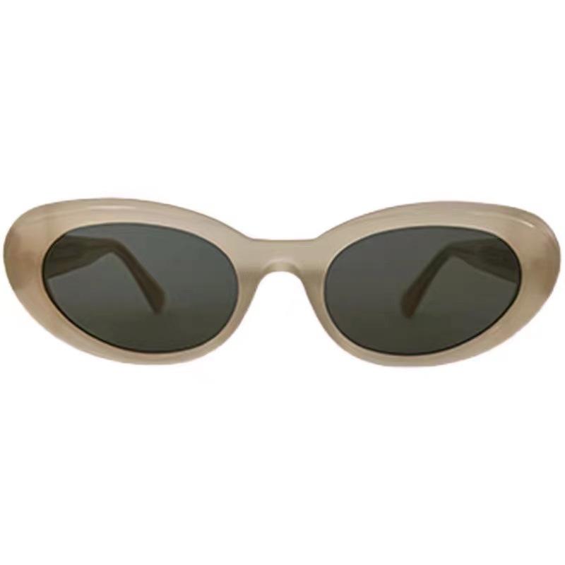 Oval Shape Women'S Sunglasses New Fashion Uv400 Protection Sun Glasses Men High Quality Women Sunglass