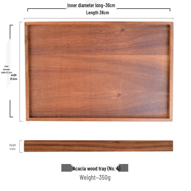 Jingbaodi Rectangular Tea Tray