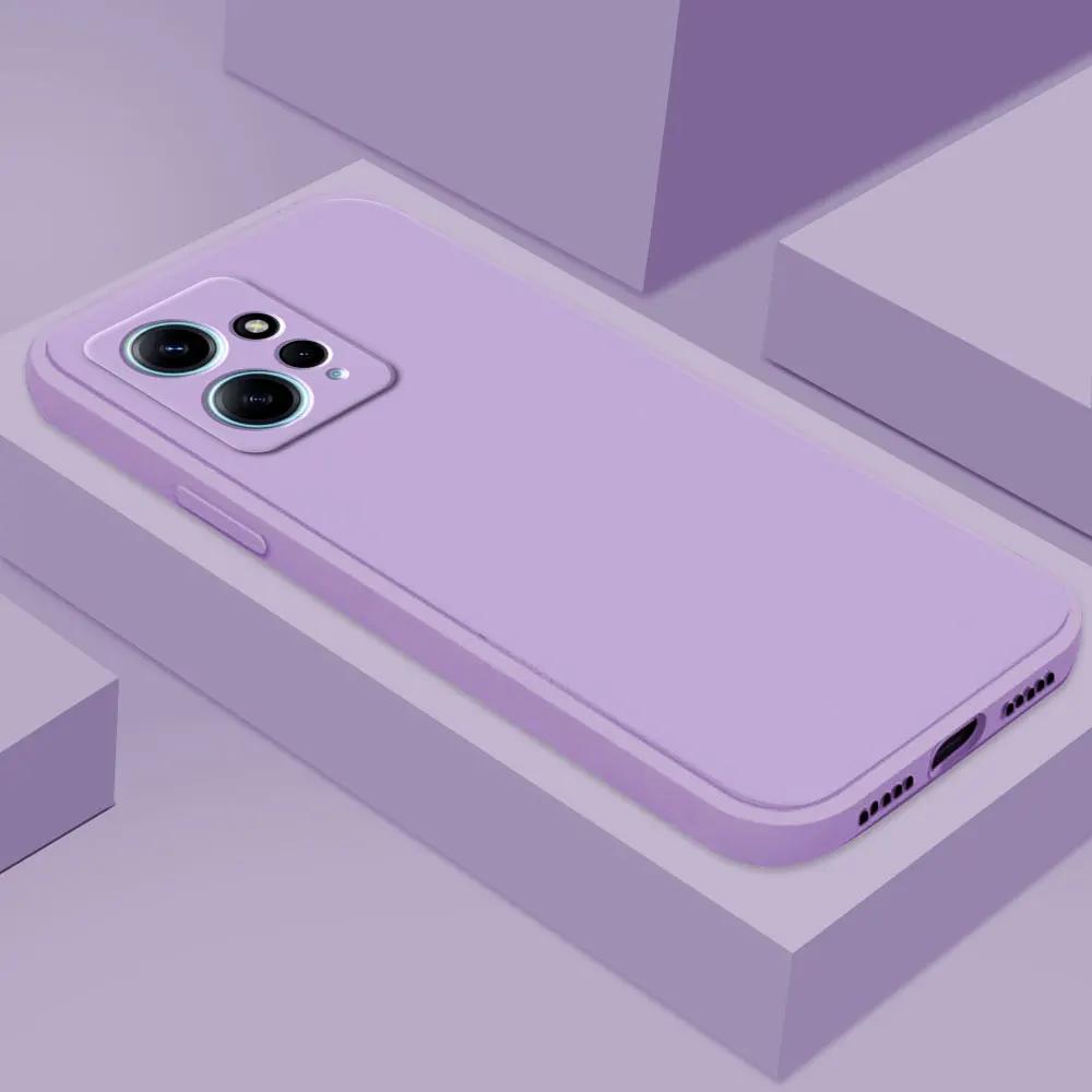 

Для Redmi Note 12 12 Pro 12S Чехол 4G 5G Fundas Силиконовый противоударный бампер Чехол Note 12 PRO Plus Turbo Задняя крышка Цветной Коке For Redmi Note 12 4G