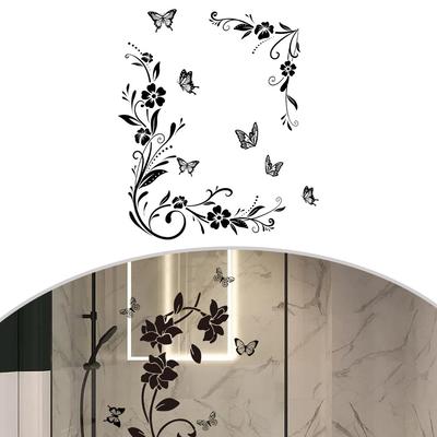 Decals Butterfly Trees Floral Garden Floral Garden Package Contents Specification Wall Stickers Decals Butterfly Trees