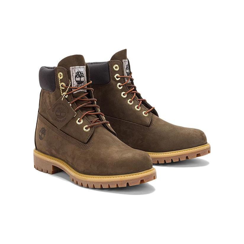 Timberland 6-Inch Premium Waterproof Dark Brown Boots A5TJ5