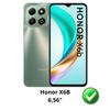 Coque et tour de cou pour Honor X6B - TPU Souple Transparent Cordon Noir réglable Phonillico®