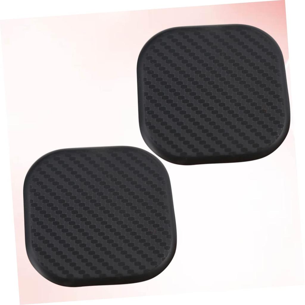 ABOOFAN 4pcs Car Coaster Cup Holder for Drink Travel Decoration Silicone Coaster Car Cup