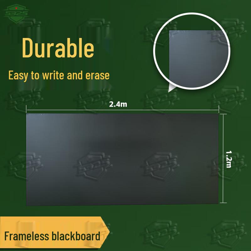 5325 Wooden Teaching Blackboard 2.4x1.2m