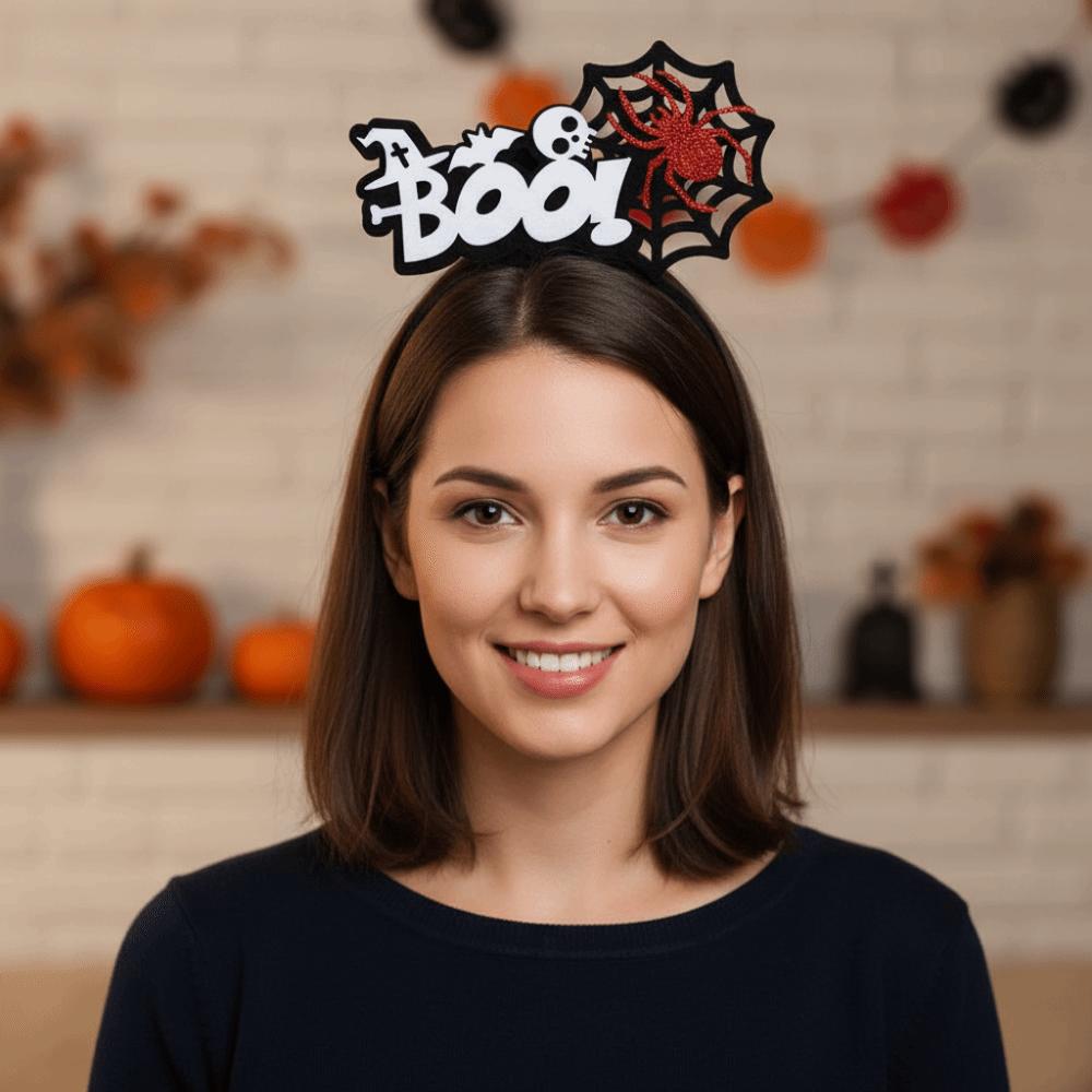 Eyeball Halloween Party Hair Hoop Spider Ghost Ghost Festival Headpiece Holiday Gathering