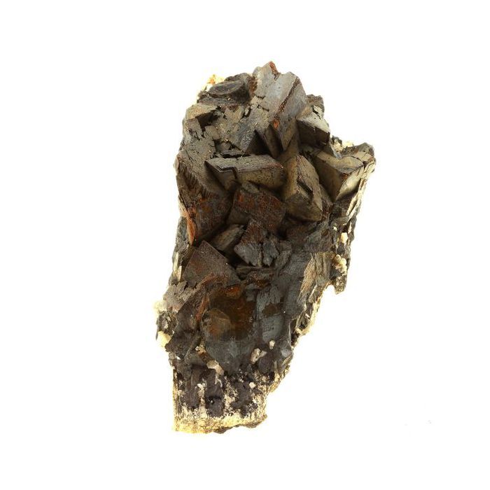 Pierres et Minéraux. Siderite. 827.0 ct. Chachatier, Vaulnaveys-le-Bas, Isère, France.