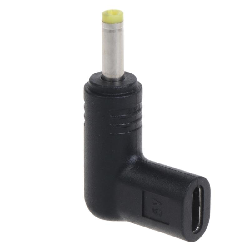 

Type-C Adapter DC 5V Type-C Female to 4.0x1.7mm 90 Degree DC Male Jack Converter Connector 1