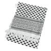 Religious Arab Adult Keffiyeh Headscarf Turban Jacquard Pattern Scarf Outdoor Headscarf for Male Daily Hair Accessory