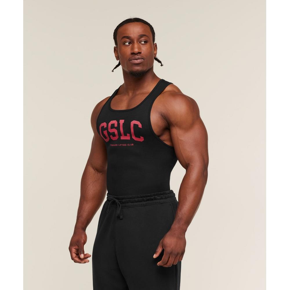 Gymshark Gslc Ribbed Tank Black A3c4c Bb2j