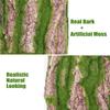 DIY Wall Decoration Green Plant Bark Artificial Bark Indoor Pipe Decoration Material Artificial Moss For Water Pipe Pillar Cover